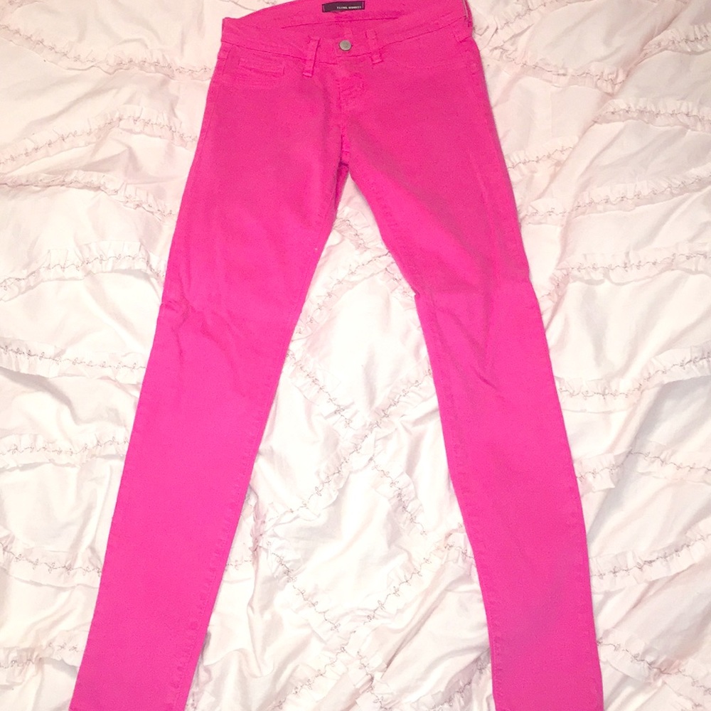 Pink Flying Monkey Jeans